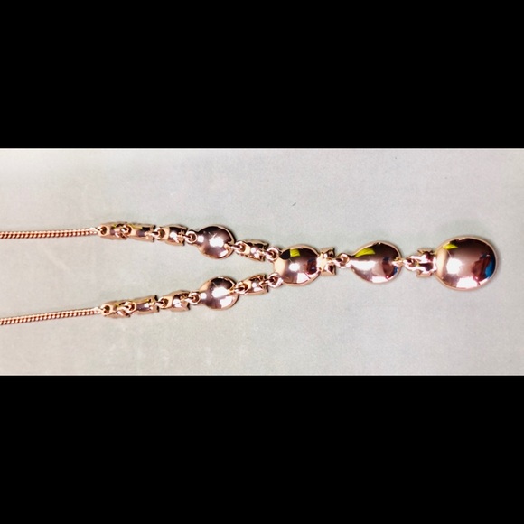 Givenchy Crystal Lariat Necklace & Earrings set - Picture 3 of 4